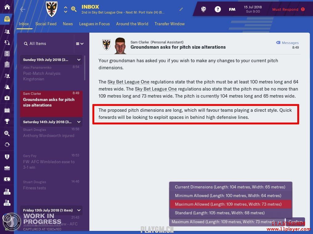 FM2019 - 11人足球网