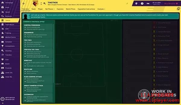 PES2019 - 11人足球网