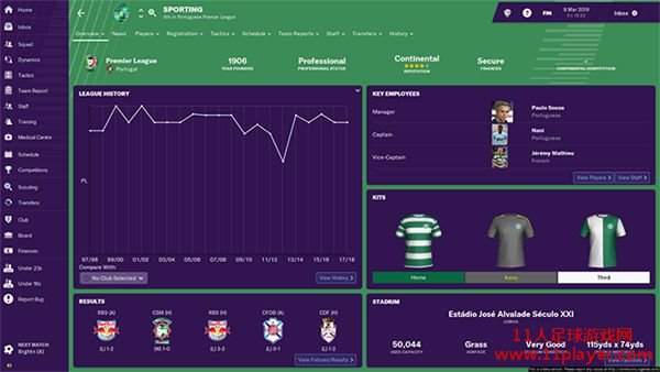 PES2019 - 11人足球网