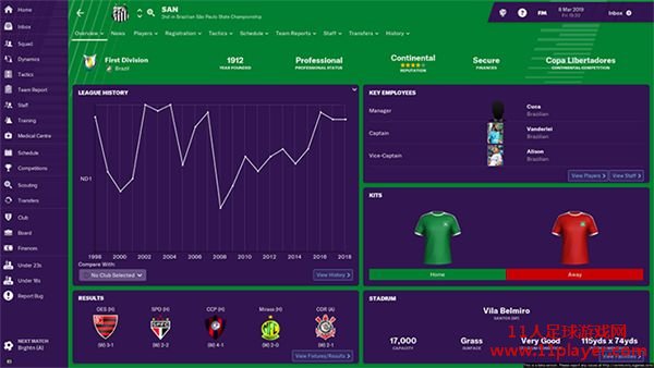 PES2019 - 11人足球网